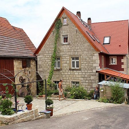 Ferienwohnungen Taubenschlag Creglingen Exteriör bild
